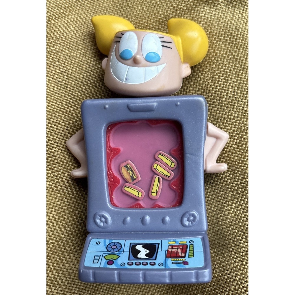 2003 Burger King Dexter's Laboratory Dee Dees Body Scan Kids Meal‎ Toy Figure